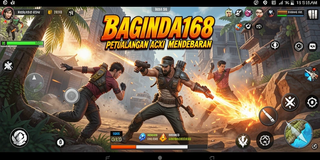 Screenshot BAGINDA168 menampilkan aksi mendebarkan dalam permainan.