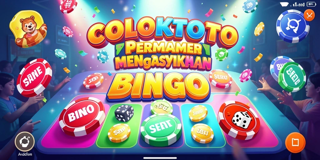 Tampilan gameplay seru di COLOKTOTO dengan pengalaman bingo interaktif.