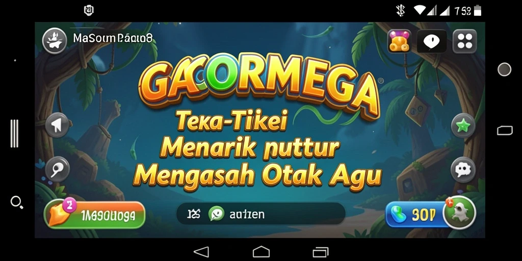 Tampilan gameplay GACORMEGA yang seru dan menantang.