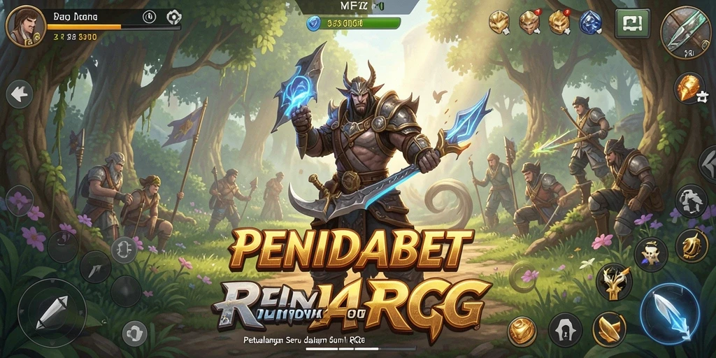Tampilan gameplay PENIDABET yang menakjubkan dalam petualangan RPG.