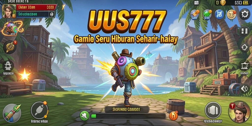 Tangkapan layar gameplay UUS777 menampilkan aksi Idle yang menarik.