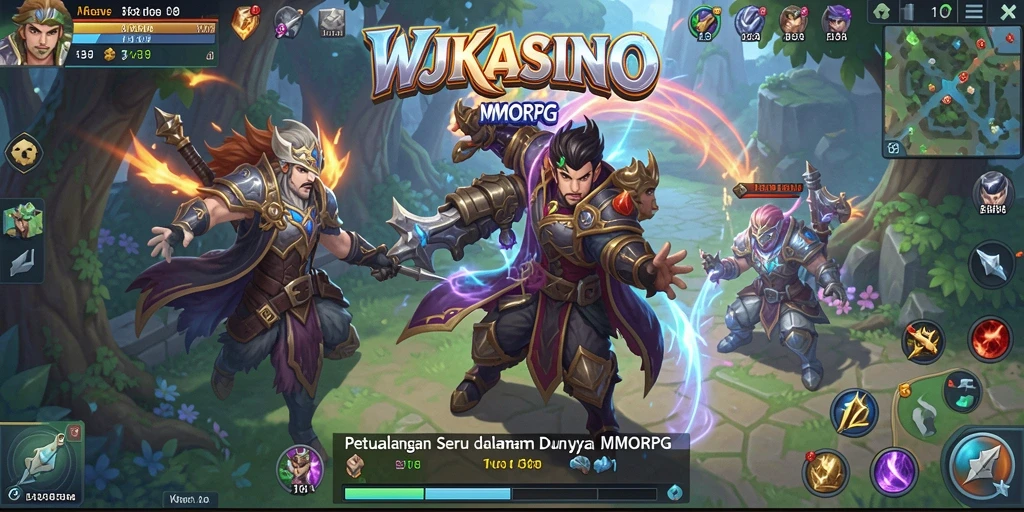 Tangkapan layar gameplay WJKASINO yang menarik dan epik.